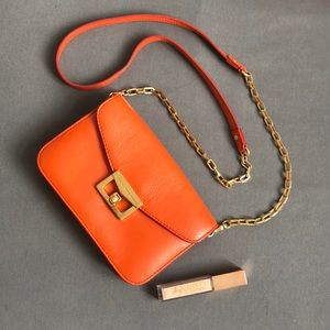 Marc Jacobs purse - burnt orange cross body bag